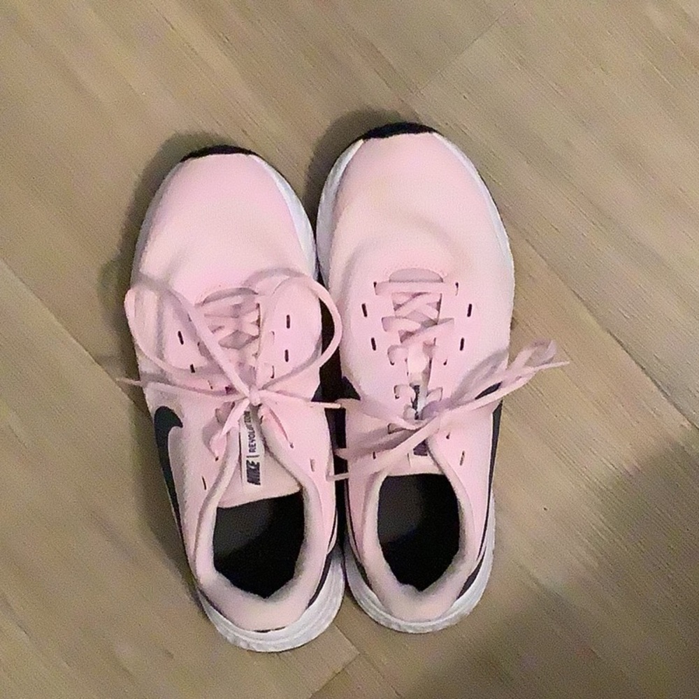 Pink Nike Revolution Sneakers Size 8.5 (Youth 6.5)